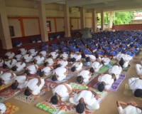 A View of Yoga Rehearsal